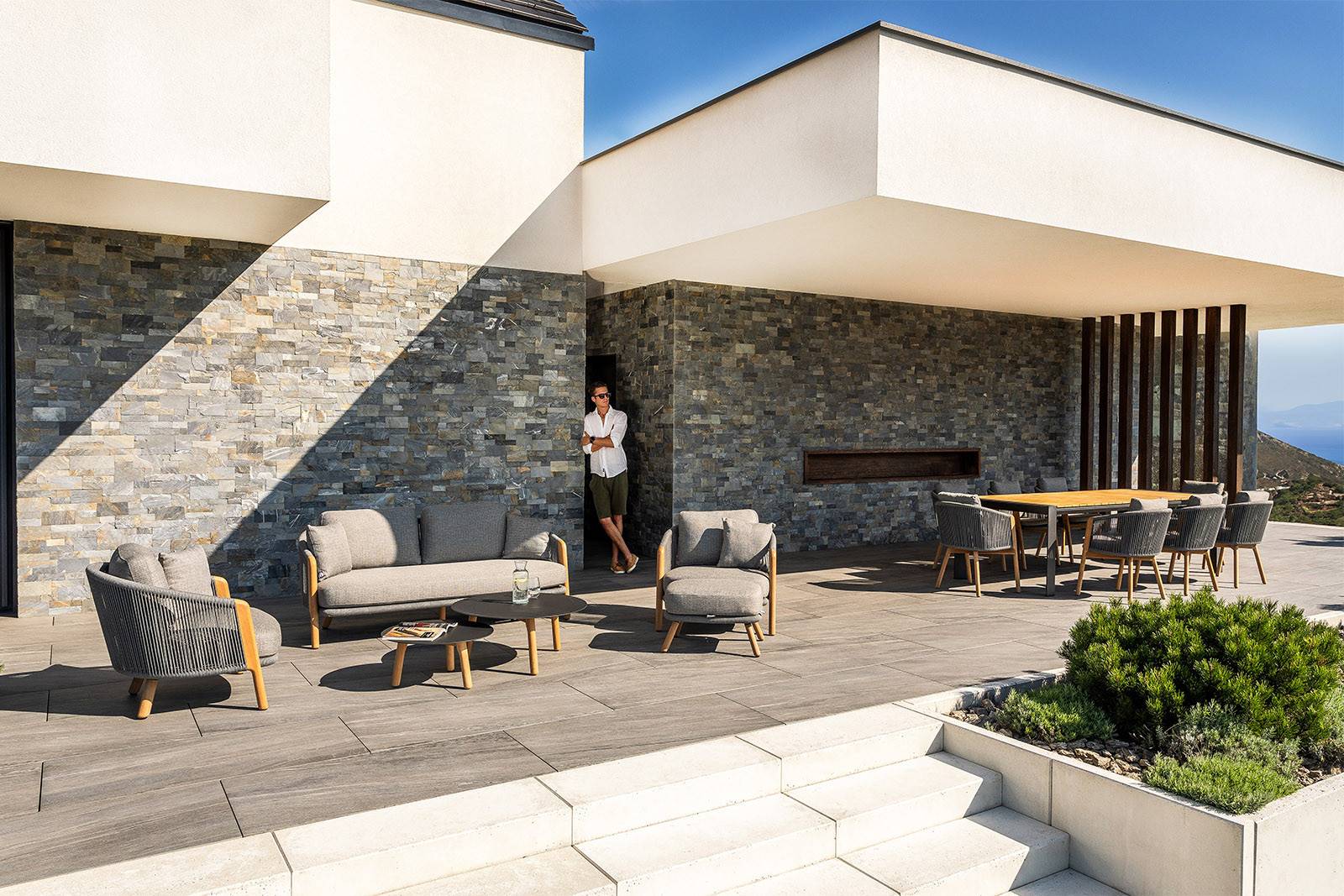 Диванный комплект HAVEN (Антрацит)