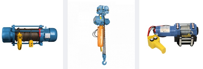 Лебедки электрические
